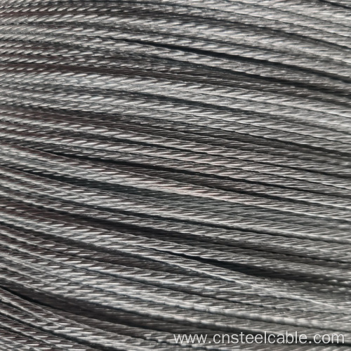 7x7 Dia.2.5mm Galvanized Steel Wire Rope